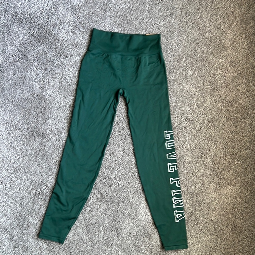 Green PINK full length high waist tight